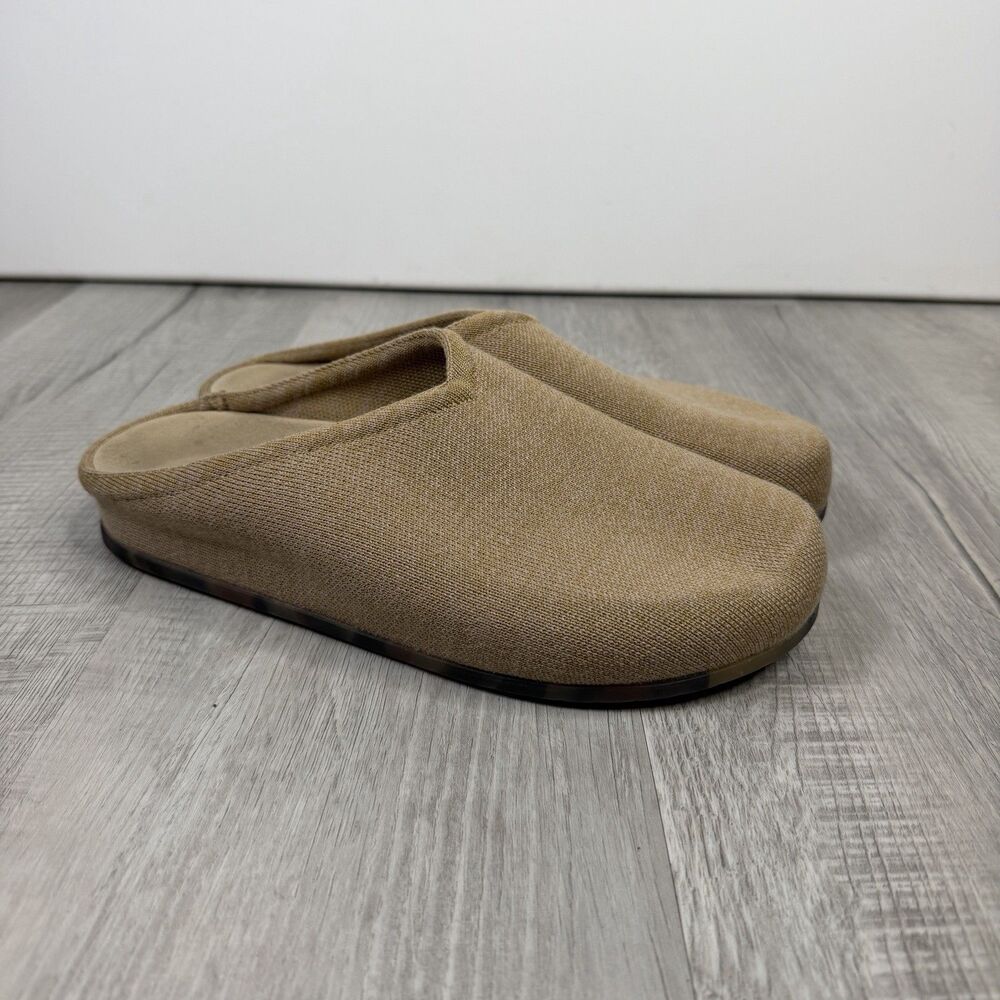 Rothy's The Casual Clog Brown Tan Mules Size 10 Womens Excellent With Box Cozy K - Picture 16 of 16